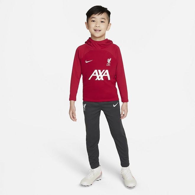 Afbeelding van Liverpool FC Academy Pro Hooded Set Little Kids Gym Red