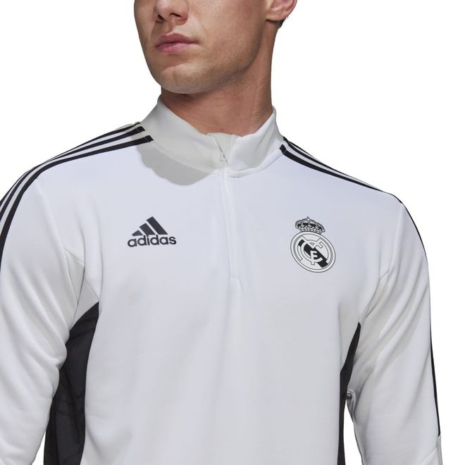 Afbeelding van Real Madrid Condivo 22 Training Longsleeve Set White