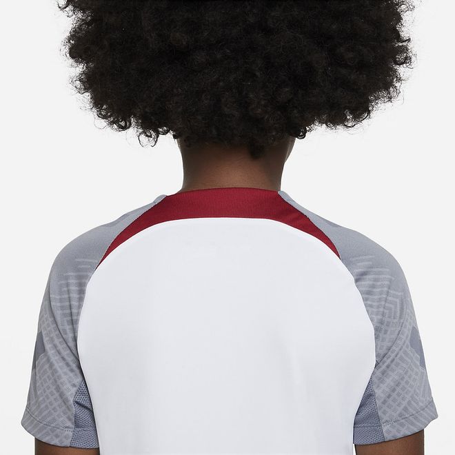 Afbeelding van Liverpool FC Strike Nike Dri-FIT Voetbaltop Kids White Smoke Grey