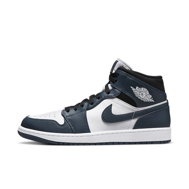 Afbeelding van Nike Air Jordan 1 Mid Black Amory Navy