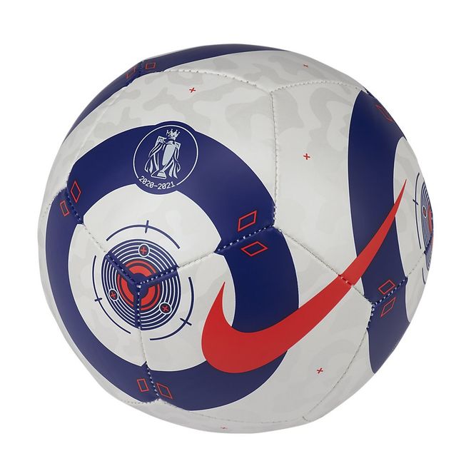 Afbeelding van Nike Premier League Strike Mini Voetbal White Blue Laser Crimson