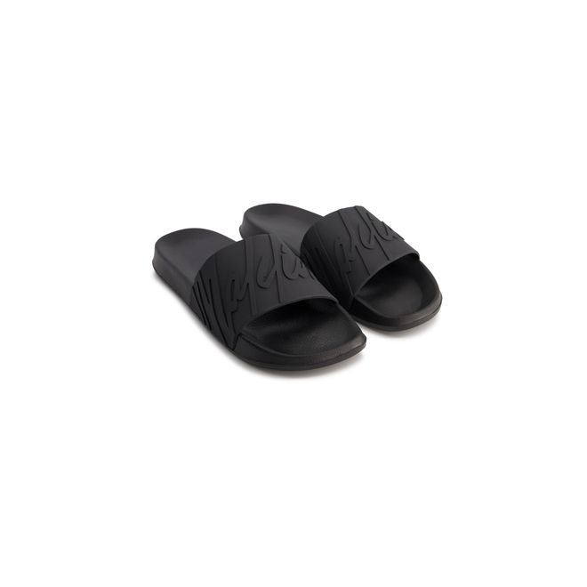 Afbeelding van Malelions Men Signature Slides Black