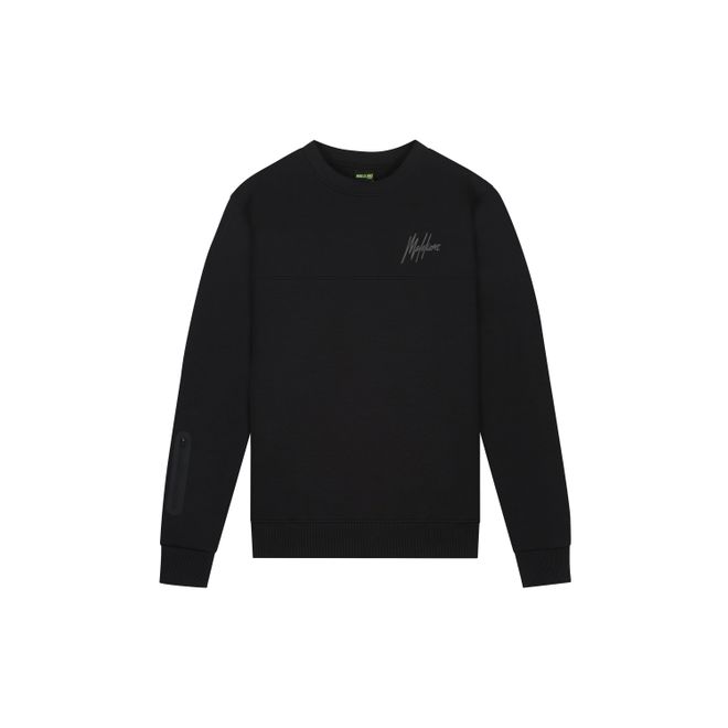 Afbeelding van Malelions Sport Counter Crewneck Black