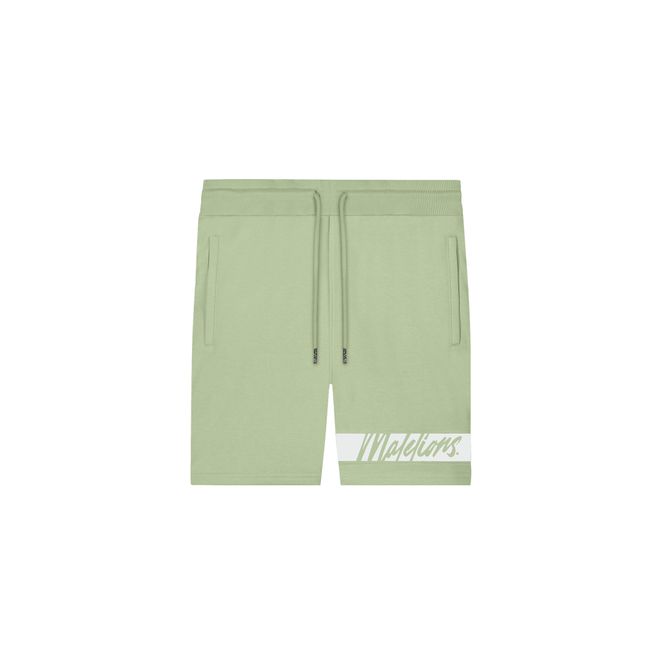 Afbeelding van Malelions Men Captain Short 2.0 Green White