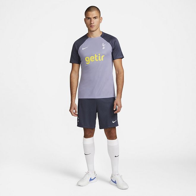 Afbeelding van Tottenham Hotspur Strike Nike Dri-FIT Knit Voetbaltrainingshort Marine Iron Purple