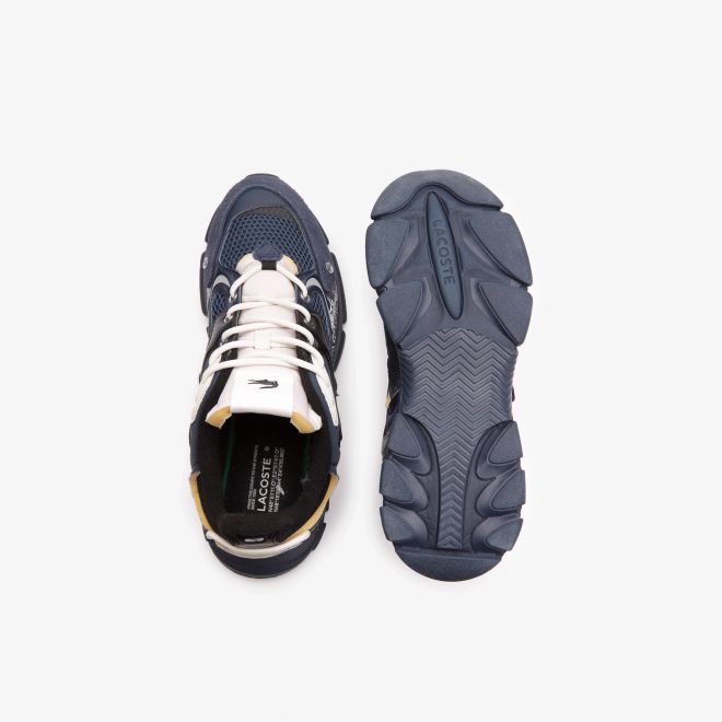 Afbeelding van Lacoste L003 Neo Sneakers van Textiel voor Heren Black Navy