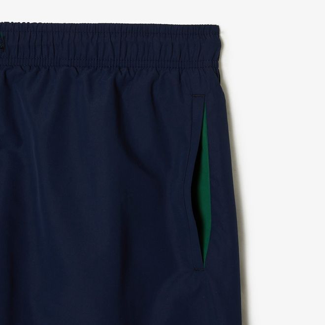 Afbeelding van Lacoste Short Blue Marine Green