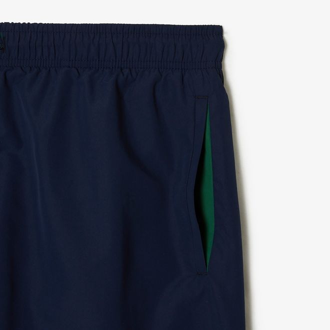 Afbeelding van Lacoste Short Navy Blue Green 802