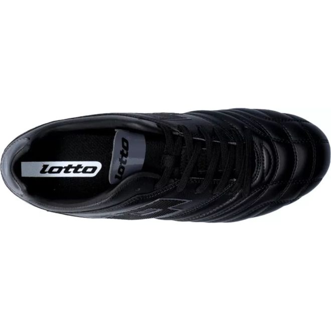 Afbeelding van Lotto Stadio 300 III Voetbalschoen FG Black Asphalt