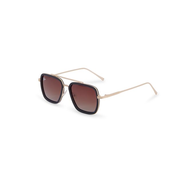 Afbeelding van Malelions Men Abstract Sunglasses Gold