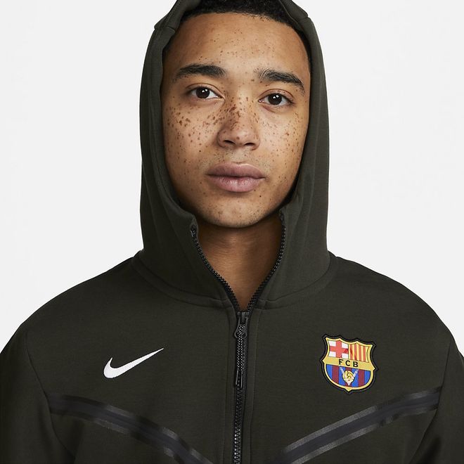 Afbeelding van FC Barcelona Tech Fleece Windrunner Sequoia