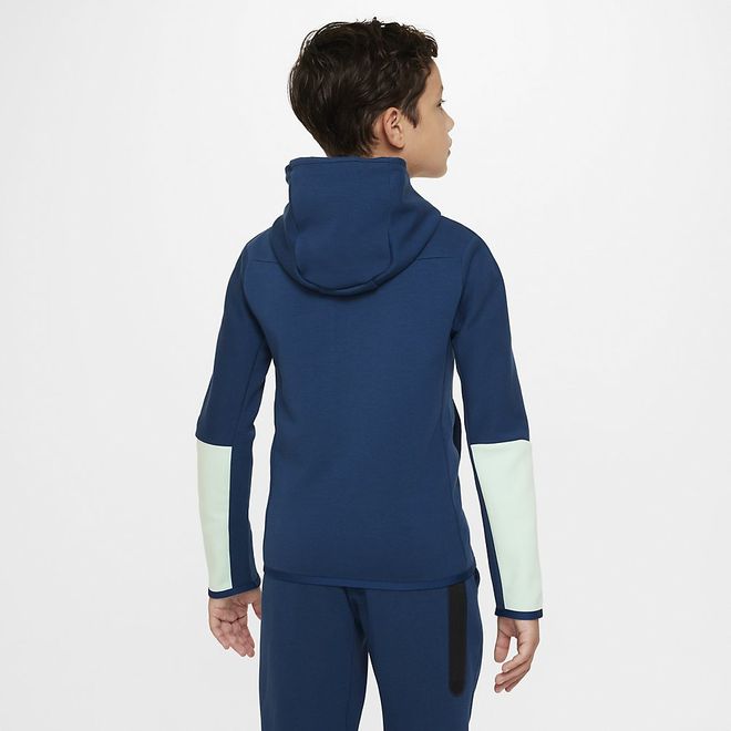 Afbeelding van Nike Sportswear Tech Fleece Hoodie Kids Valerian Blue
