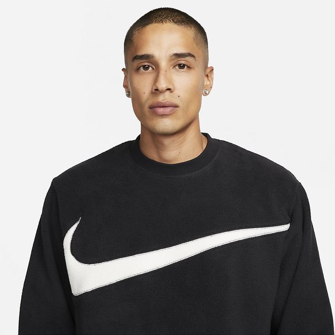 Afbeelding van Nike Club+ Winters Fleeceshirt Black