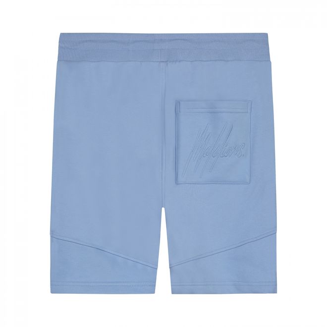 Afbeelding van Malelions Men Essentials T-Shirt + Short Set Vista Blue