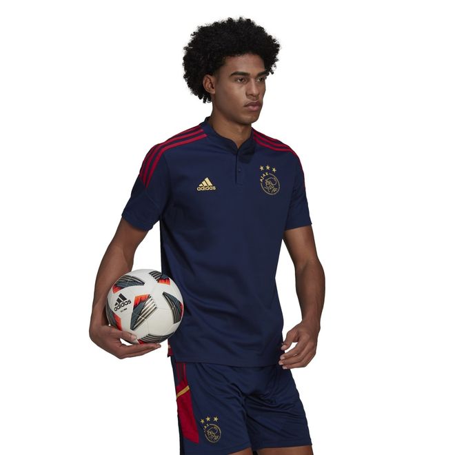 Afbeelding van Ajax Amsterdam Condivo 22 Poloshirt Team Navy Blue
