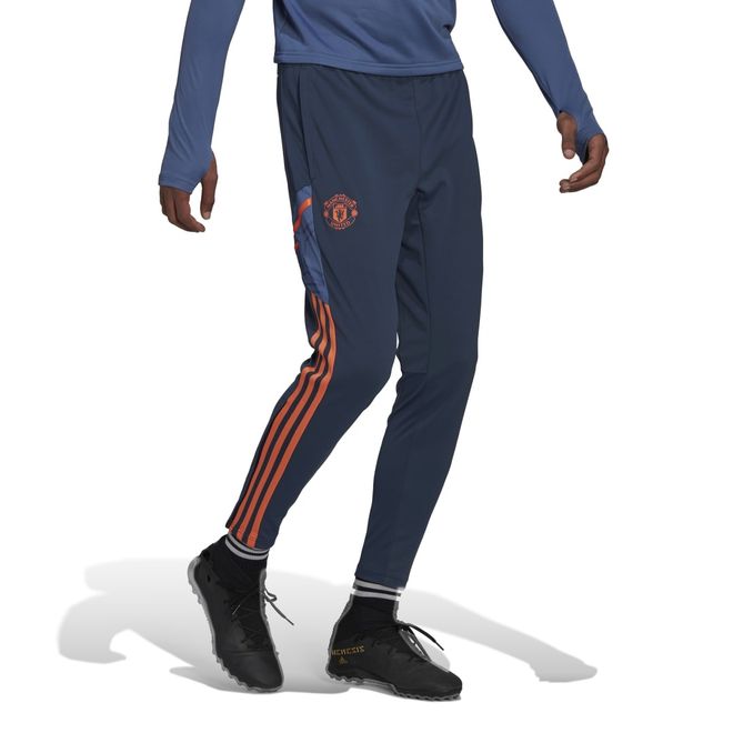 Afbeelding van Manchester United Condivo 22 Training Longsleeve Set Crew Blue