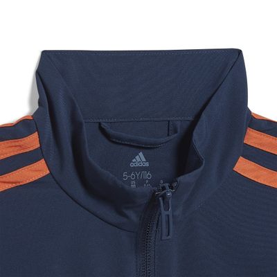 Foto van Manchester United Condivo 22 Presentation Trainingspak Little Kids Crew Blue
