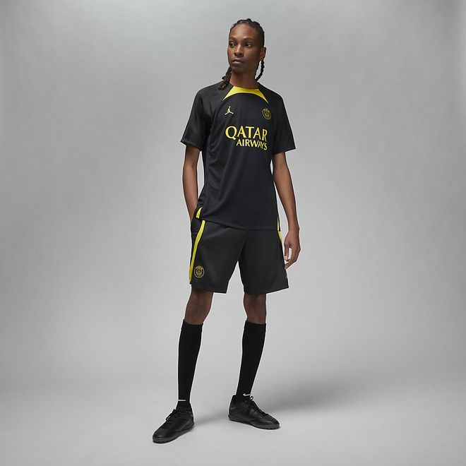 Afbeelding van Paris Saint-Germain Strike Nike Dri-FIT Voetbalshorts Black Tour Yellow