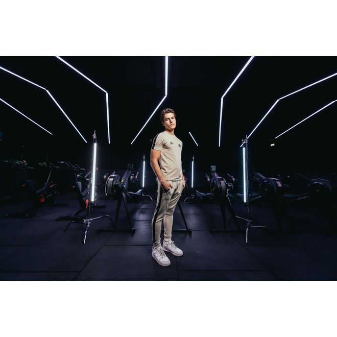 Afbeelding van Malelions Sport Academy Trackpants Sand Black