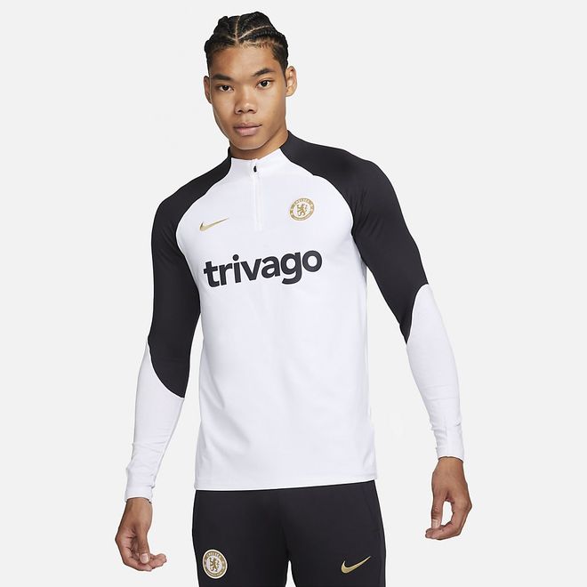 Afbeelding van Chelsea FC Strike Dri-FIT knit Voetbaltrainingstop White