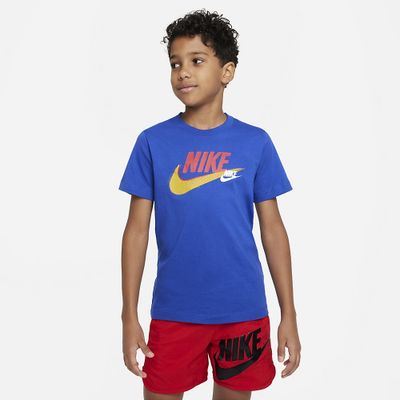 Foto van Nike Sportswear Standard Issue T-shirt Kids Game Royal