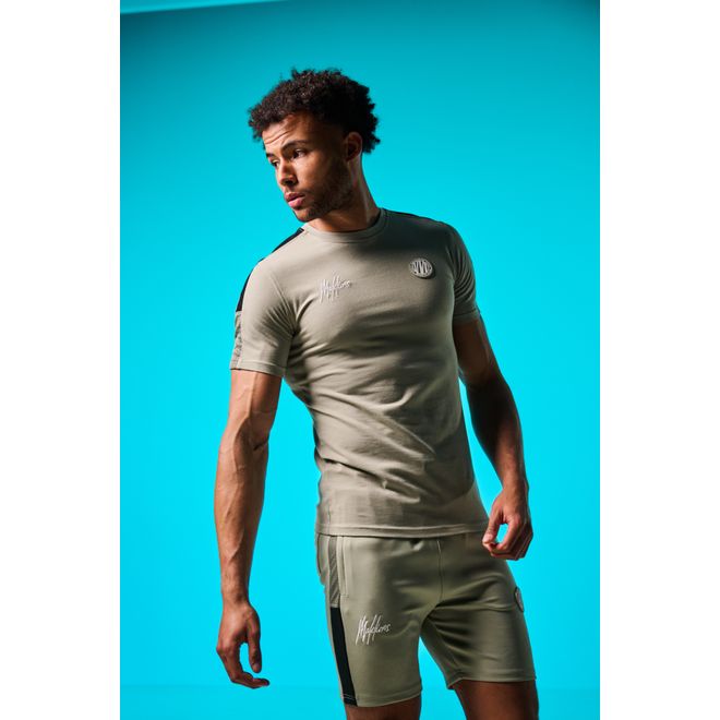 Afbeelding van Malelions Sport Transfer Short Moss Grey Black