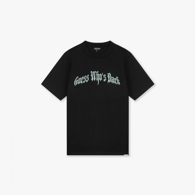 Afbeelding van Croyez Guess Whos Back T-Shirt Black Blue Surf