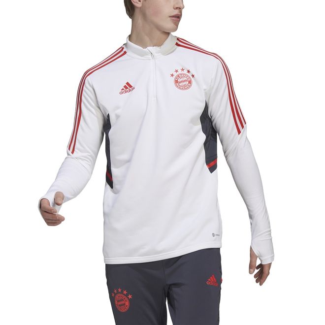 Afbeelding van FC Bayern München Condivo 22 Training Sweater Set White