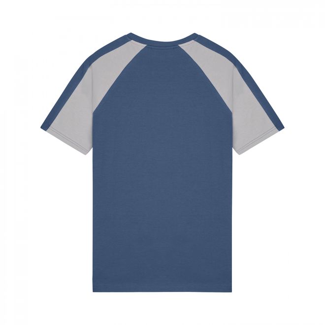 Afbeelding van Malelions Sport Striker T-Shirt + Short Set Navy Grey