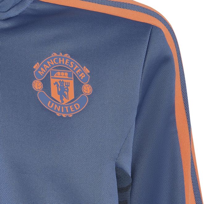 Afbeelding van Manchester United Condivo 22 Training Longsleeve Set Kids Crew Blue