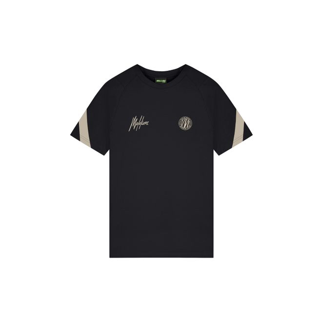 Afbeelding van Malelions Sport Pre-Match 2.0 T-Shirt Black Gold