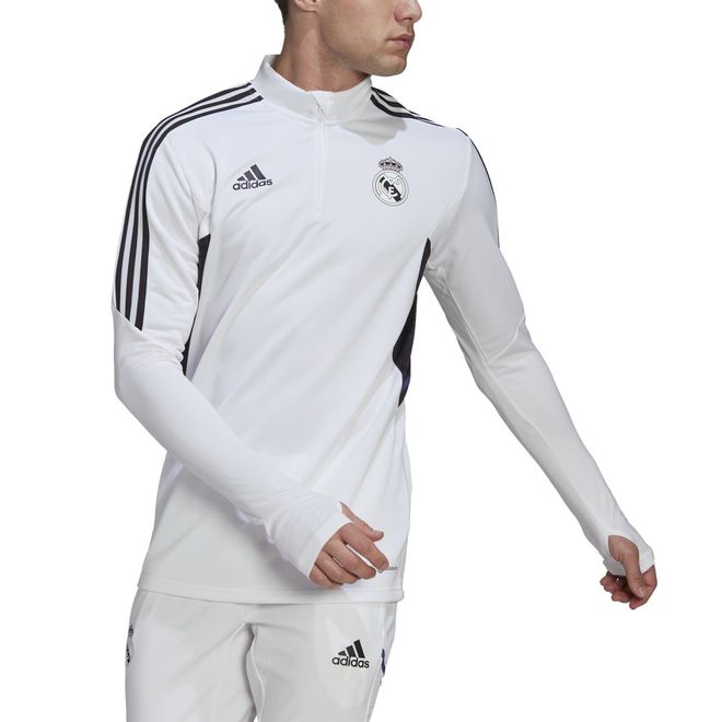 Afbeelding van Real Madrid Condivo 22 Training Longsleeve Set White