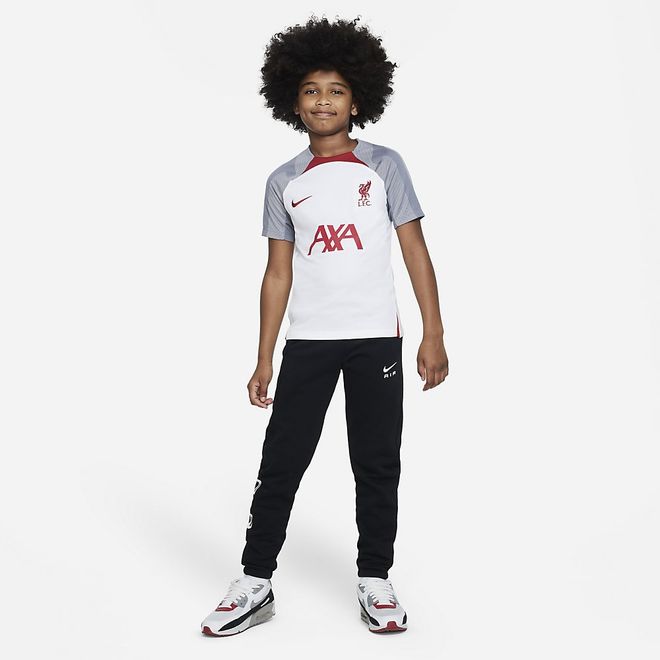 Afbeelding van Liverpool FC Strike Nike Dri-FIT Voetbaltop Kids White Smoke Grey