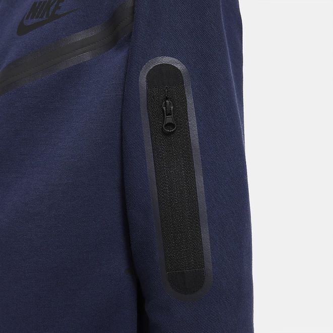 Afbeelding van Nike Sportswear Tech Fleece Hoodie Kids Midnight Navy