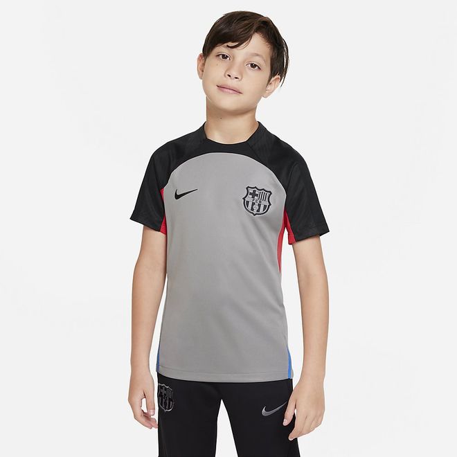 Afbeelding van FC Barcelona Strike Nike Dri-FIT Voetbaltop Kids Dark Steel Grey