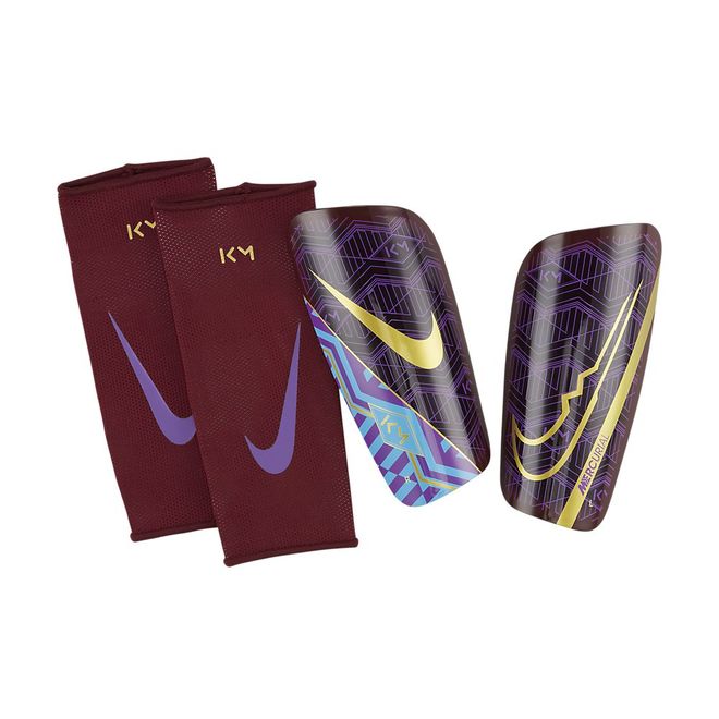 Afbeelding van Nike Mercurial Lite Mbappe Scheenbeschermers Dark Beetroot