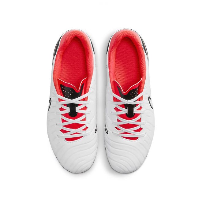 Afbeelding van Nike Tiempo Legend 10 Academy FG Kids White Bright Crimson