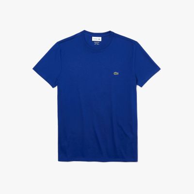Foto van Lacoste T-shirt met Ronde Hals Blue BDM