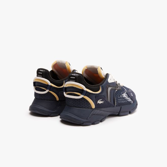 Afbeelding van Lacoste L003 Neo Sneakers van Textiel voor Heren Black Navy