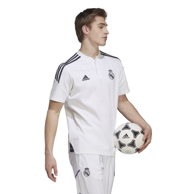 Afbeelding van Real Madrid Condivo 22 Polo Set White