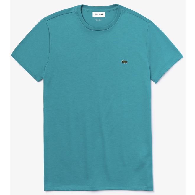 Afbeelding van Lacoste T-shirt met Ronde Hals Blue