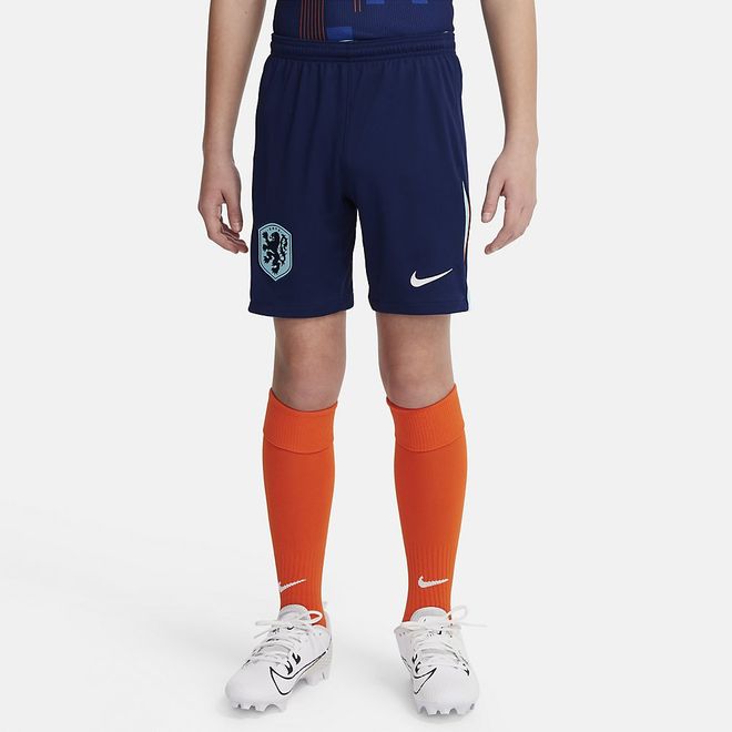 Afbeelding van Nike Nederland 24/25 Stadium Uit Kids Short Blue Void