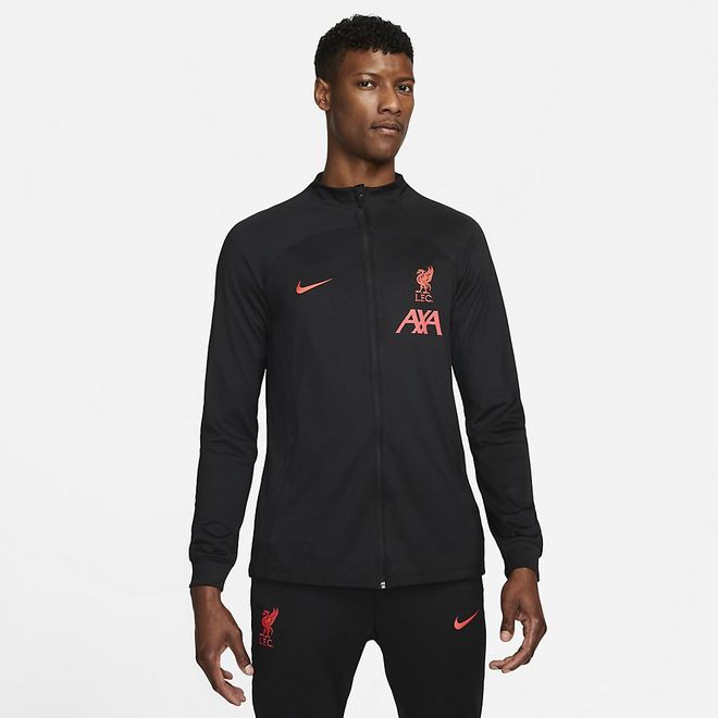 Afbeelding van Liverpool FC Strike Trainingspak Black Sirene Red