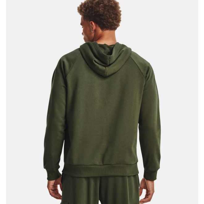 Afbeelding van Under Armour Rival Fleece Herenhoodie Marine OD Green White - 390