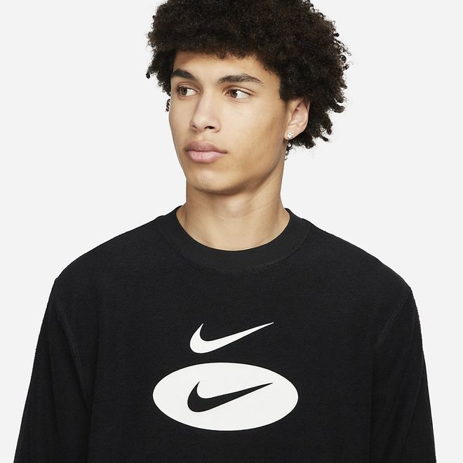 Afbeelding van Nike Sportswear Swoosh League Sweat Shirt Black