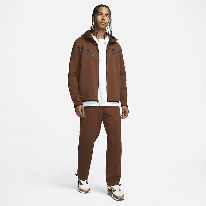 Afbeelding van Nike Sportswear Tech Fleece Hoodie Cocao Wow