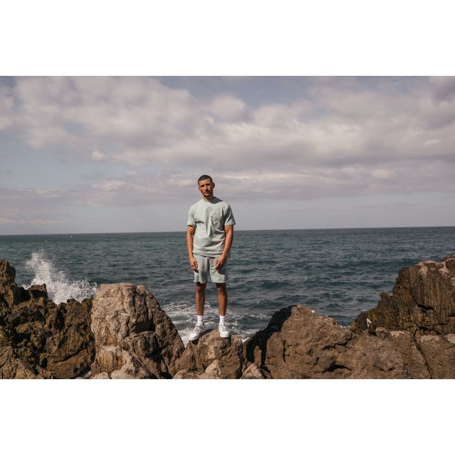 Afbeelding van Croyez Fraternité T-Shirt Blue Surf White