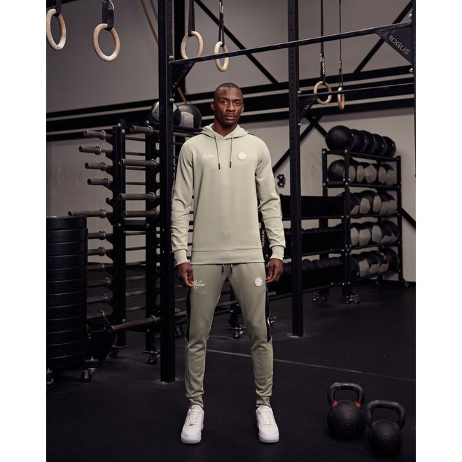 Afbeelding van Malelions Sport Transfer Trackpants Moss Grey Black