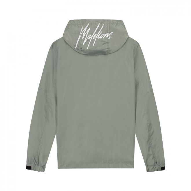 Afbeelding van Malelions Men Pocket Cargo Windbreaker Dark Sage