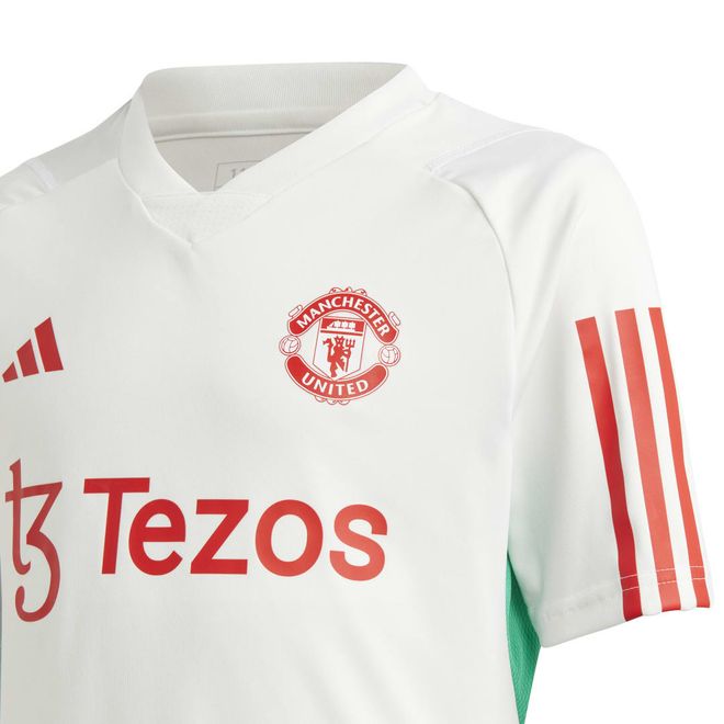 Afbeelding van Manchester United Tiro Training Shirt Kids Core White